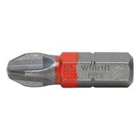 C 63 PH3 Screwdriver Bit | 1/4 Inch Hex Drive | Colour-Coded & Durable | by Wurth