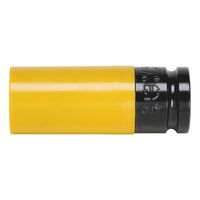 1/2 Inch Impact Socket Wrench Insert | Forged Steel | Burnished Finish | Long Geometry | by Wurth