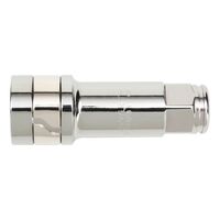 Pass Through Socket Wrench Extension | 19mm Hexagon Tip | Chrome Plated | Through-Hole Geometry | by Wurth