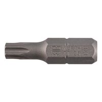 C 6.3 TX25 Bit with Borehole | Robust Steel Construction | 1/4 Inch Hex Drive | by Wurth