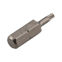 C 6.3 TX9 Bit with Borehole | Robust Steel Construction | 1/4 Inch Hex Drive | by Wurth