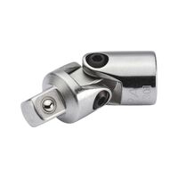 3/8 Inch Cardan Joint | Chrome-Plated Surface | Secure Ball Catch Groove | by Wurth