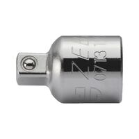 3/8 Connector CON 3/8IN to 1/4IN | Chrome-Plated Steel | Durable & Corrosion Resistant | by Wurth