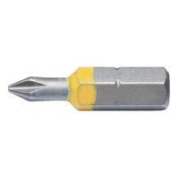 C 63 PH1 1/4 Inch Screwdriver Bit | Yellow Color-Coded | Durable Material | @Each of 1 | by Wurth