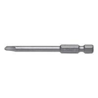 E 63 Tri Wing Bit 1/4 Inch | TW1 Tip | 70mm Length | Optimized Power Transmission | by Wurth