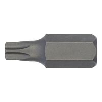 Metric TX Bit 10 mm Hexagon Drive | TX40 Tip Size | Robust Steel Material | Precise Centering | by Wurth