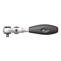 1/4 Inch Ball Head Ratchet 3 in 1 | 72 Teeth & 270° Rotatable Joint | Adjustable T-Handle | by Wurth