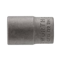 3/8-Inch Socket Wrench Insert | TX Head for TX Screws | Chrome-Vanadium Steel | Zinc Phosphated | by Wurth