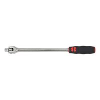 Breaker Bar 1/2 Inch MANGLRTCH | 365mm Length | Chromium-Plated Design | 180° Rotating Joint | by Wurth