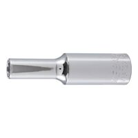 3/8 Inch Socket Wrench | Long Design | Chrome Plated | Durable Steel | by Wurth