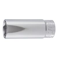 3/8 Inch Socket Wrench | Long Design | Chrome Plated Steel | Durable & Corrosion Resistant | by Wurth