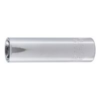 1/4 Inch Socket Wrench | Long Design | Chrome Plated for Corrosion Resistance | by Wurth