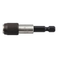 Universal Magnetic Holder with Quick Change Chuck | Permanent Magnet | 1/4 Inch Hex Drive | by Wurth