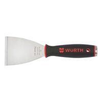 Stainless Steel Impact Scraper | Ergonomic Handle | Mirror-Polished Blade | Universal Scraping Tool | @Each of 1 | by Wurth