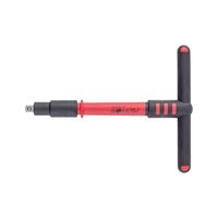 VDE 3/8 Inch T Handle Insulated Socket Wrench | Chrome-Vanadium Steel | Quick-Change Chuck | by Wurth