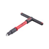 VDE 3/8 Inch T Handle Insulated Socket Wrench | Chrome-Vanadium Steel | Quick-Change Chuck | by Wurth