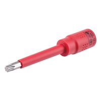 VDE 3/8 inch TX Socket Wrench | Insulated for Live Parts | Chrome-Vanadium Steel | by Wurth