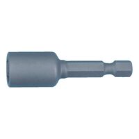 1/4 Inch Socket Wrench Insert Hexagon | Magnetized Tip | Durable Chromium-Vanadium Steel | by Wurth