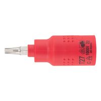 VDE 3/8 inch TX Socket Wrench | Insulated for Live Parts | Chrome-Vanadium Steel | by Wurth