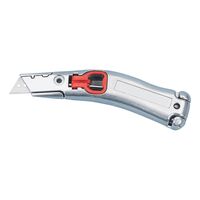 Carpet Knife with Fixed Blade | Quick Change Fastener | Ergonomic Aluminium Handle | by Wurth