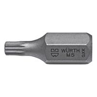 Metric XZN Bit 10 mm Hexagon Drive | Multi Tooth Design | Optimal Power Transmission | by Wurth