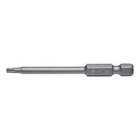 E 6.3 TX Bit (1/4 inch) | TX15 Tip Size | Steel Construction | Robust Design | by Wurth