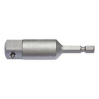 Connector DIN 7428 E 63 1/4 inch | Hex Bit Adapter | 1/2 inch Tip Size | by Wurth