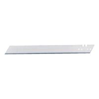 Straight Edge Blade for Polystyrene | 180mm Cutting Edge | Sharp Steel Blade | Durable 0.65mm Thickness | @Pack of 2 | by Wurth