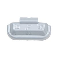 Zinc clip-on wheel weight For car steel rims