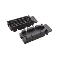 One Handed Clamp Clamping Jaws | 450mm Length | 2-Piece Set | Ideal for Terrace Construction | by Wurth