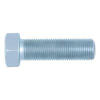 Hexagon bolt, with thread to head and fine thread DIN 961, steel 8.8, zinc-plated, blue passivated (A2K)