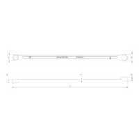 Double End Box Wrench Set | Extra Long Design | POWERDRIV® Bi-Hexagonal | 6 Pieces | by Wurth