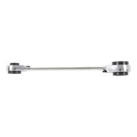 4 in 1 Metric Ratcheting Double Box-End Wrench | POWERDRIV® Drive | Chrome Plated | Slim Head Design | by Wurth