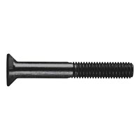 Countersunk head screw with hexagon socket ISO 10642, steel, strength class 10.9, zinc-nickel-plated, black (ZNBHL)