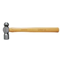 Ball Peen Hammer | Genuine Hickory Handle | Full Polished Head | 24 oz | by Wurth