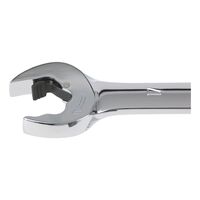 Metric Ratchet Combination Wrench | Double-End Ratchet Function | Chrome Plated Finish | 11mm | by Wurth