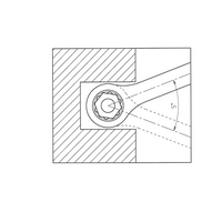 Ratchet Combination Wrench Assortment | 5 Pieces | Chrome-Vanadium Steel | 72 Teeth Ratchet | by Wurth