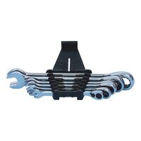 Multi Ratcheting Combination Wrenches | 6 Pieces | 72 Teeth | Chrome Plated | by Wurth