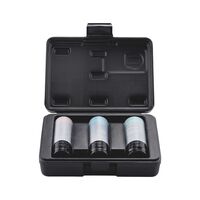 1/2 Inch Impact Socket Wrench Insert Power Set | 17mm, 19mm, 21mm Sizes | Reinforced for Longer Life | by Wurth