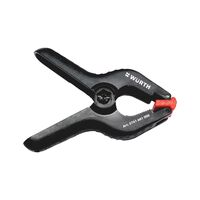 Spring Clamp with Reinforced Plastic Grippers | Durable Nylon Material | Anti-Slip Handles | Powerful Clamping Force | by Wurth