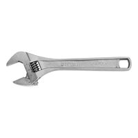 Adjustable Open-End Wrench | 24mm Width | 22.5 Degree Jaw Angle | Polished Surface | by Wurth