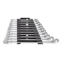 Metric Combination Wrench Set | POWERDRIV Drive | 11 Pieces | Chrome-Vanadium Steel | by Wurth