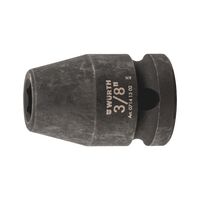 1/2 inch impact socket wrench, inch, hex., short