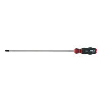 Screwdriver TX20 Long with Round Shank | 250 mm Blade Length | Ergonomic Handle | by Wurth