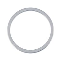 Sealing ring, aluminium, shape A