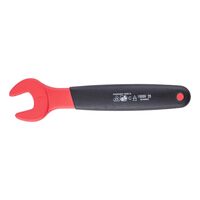 Straight Metric VDE Single Open-End Wrench | Insulated for Live Parts | Chrome-Vanadium Steel | by Wurth