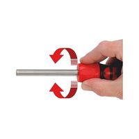 Ratchet Magazine Screwdriver | 28 Teeth Ratchet Function | 20 Nm Torque | Slim Design | @Each of 1 | by Wurth