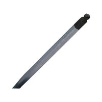 Hexagon Screwdriver with Ball Head | 4mm Tip Size | 100mm Blade Length | Chrome Plated | @Each by Wurth