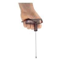T-handle 2-component TX15 Screwdriver | Ergonomic Design | Chrome Plated | by Wurth