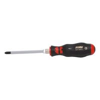 Screwdriver PH 3C with Hexagon Shank | PH1 Tip Size | 80mm Blade Length | Ergonomic Handle | @Each of 1 | by Wurth